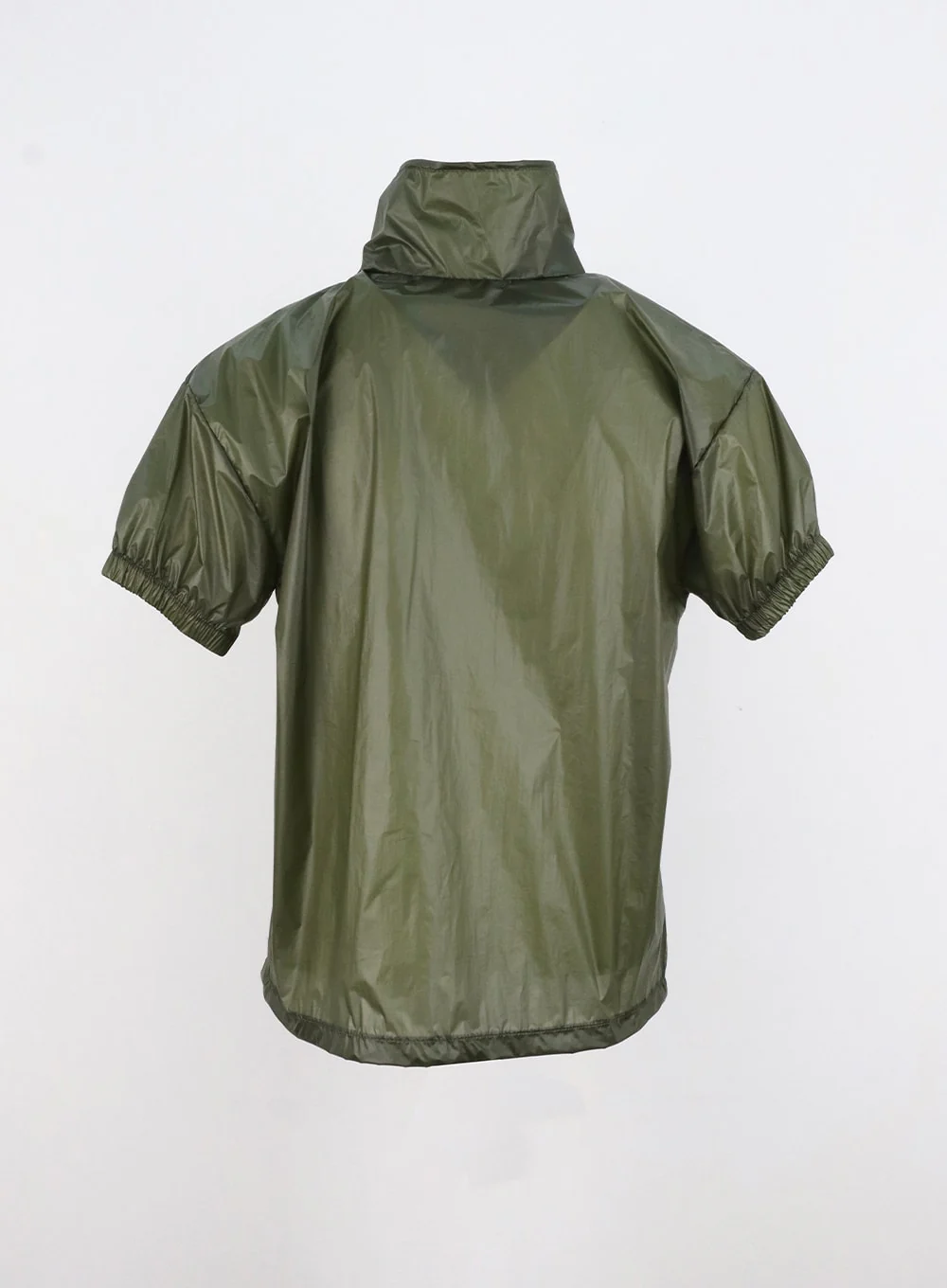 Short Sleeve Nylon Zip-Up CL319 - Image 17