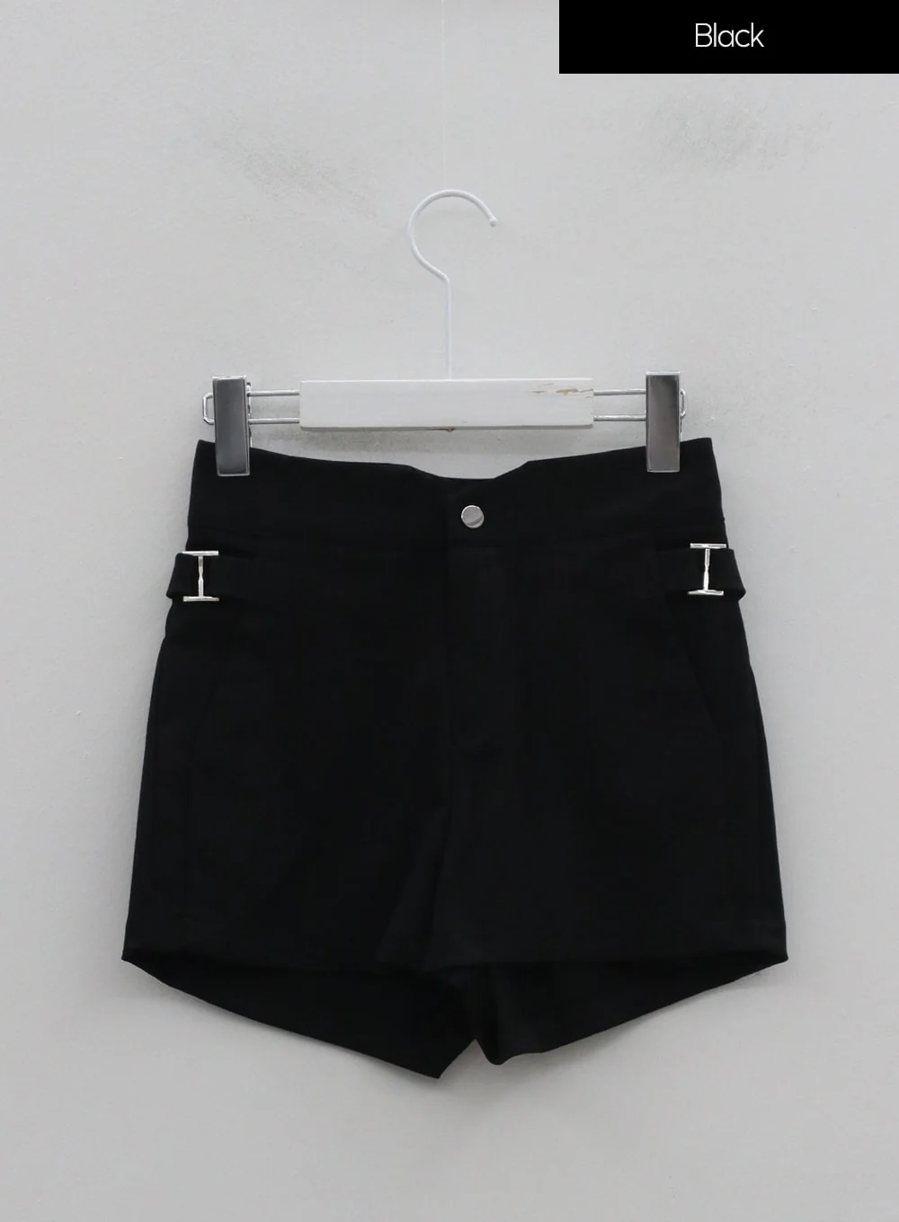 Side Belt Slit High Waist Short Pants IG18 - Image 16