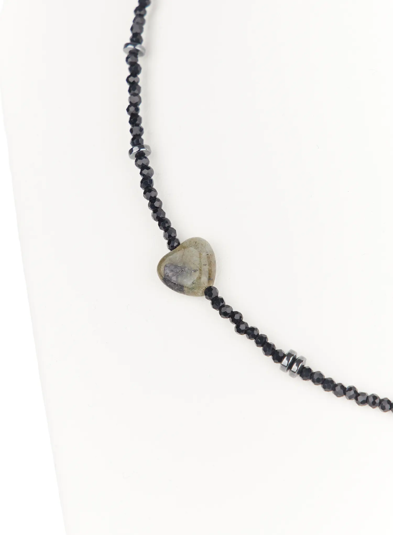 Simple Heart Charm Choker Necklace CF503 - Image 5