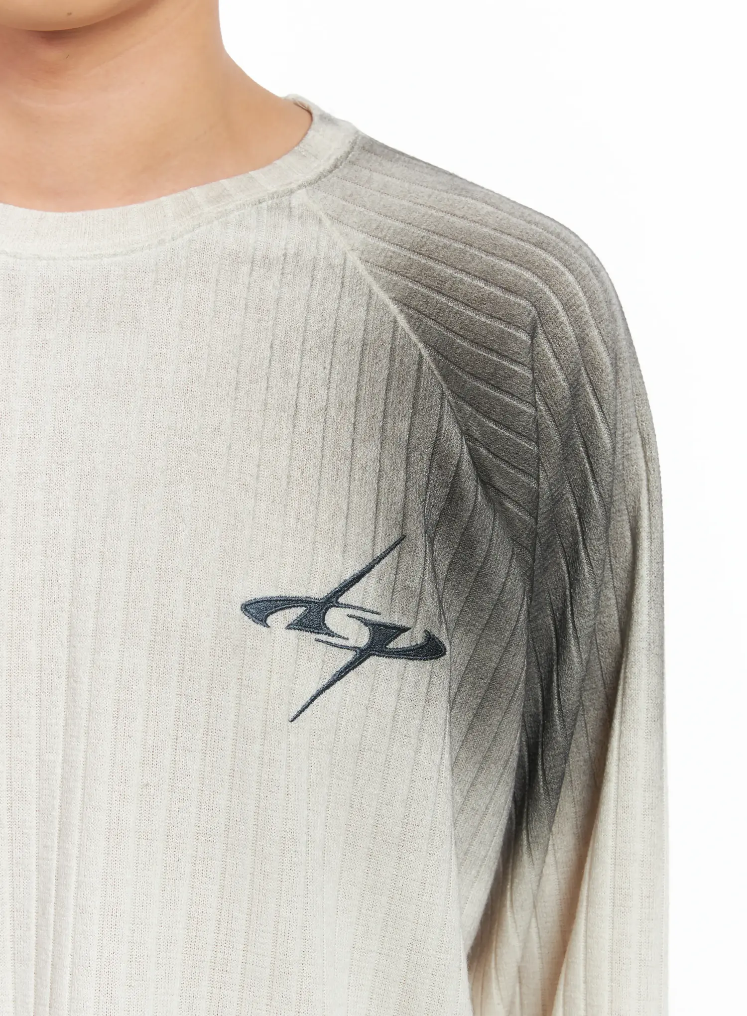 Simple Spray Paint Long Sleeve Tee ID515 - Image 10