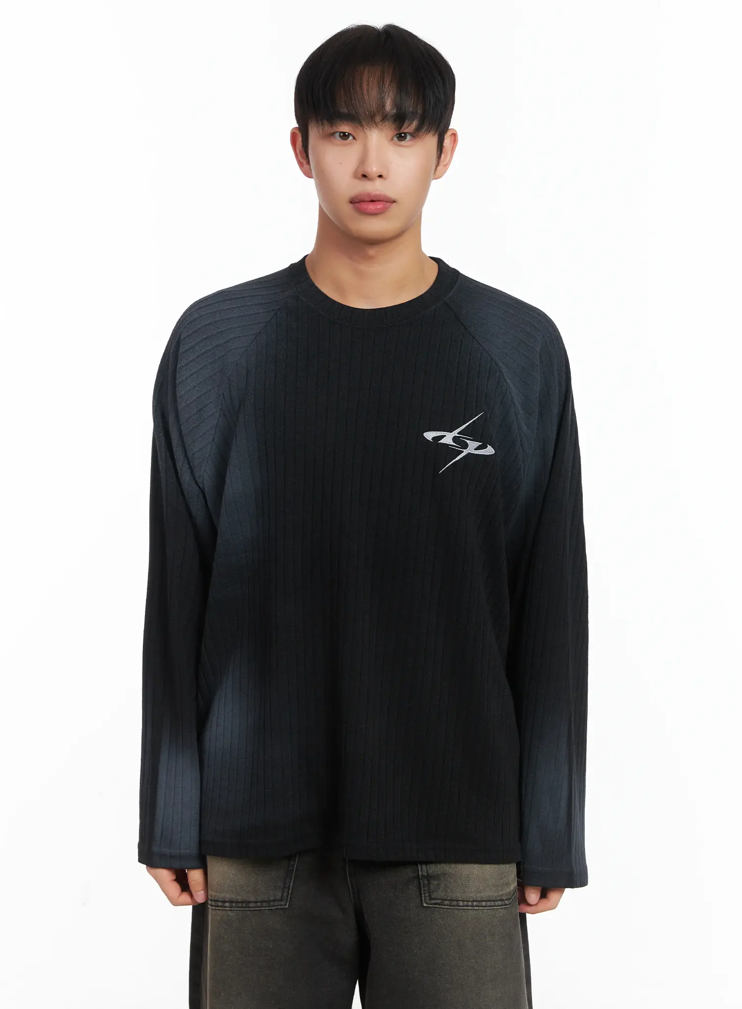 Simple Spray Paint Long Sleeve Tee ID515 - Image 12