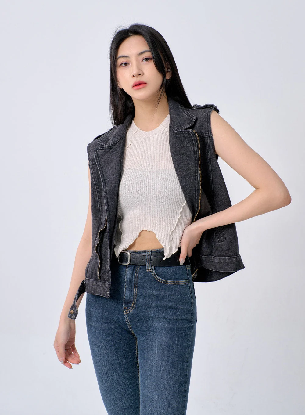 Skinny Ankle Jeans BA321 - Image 10