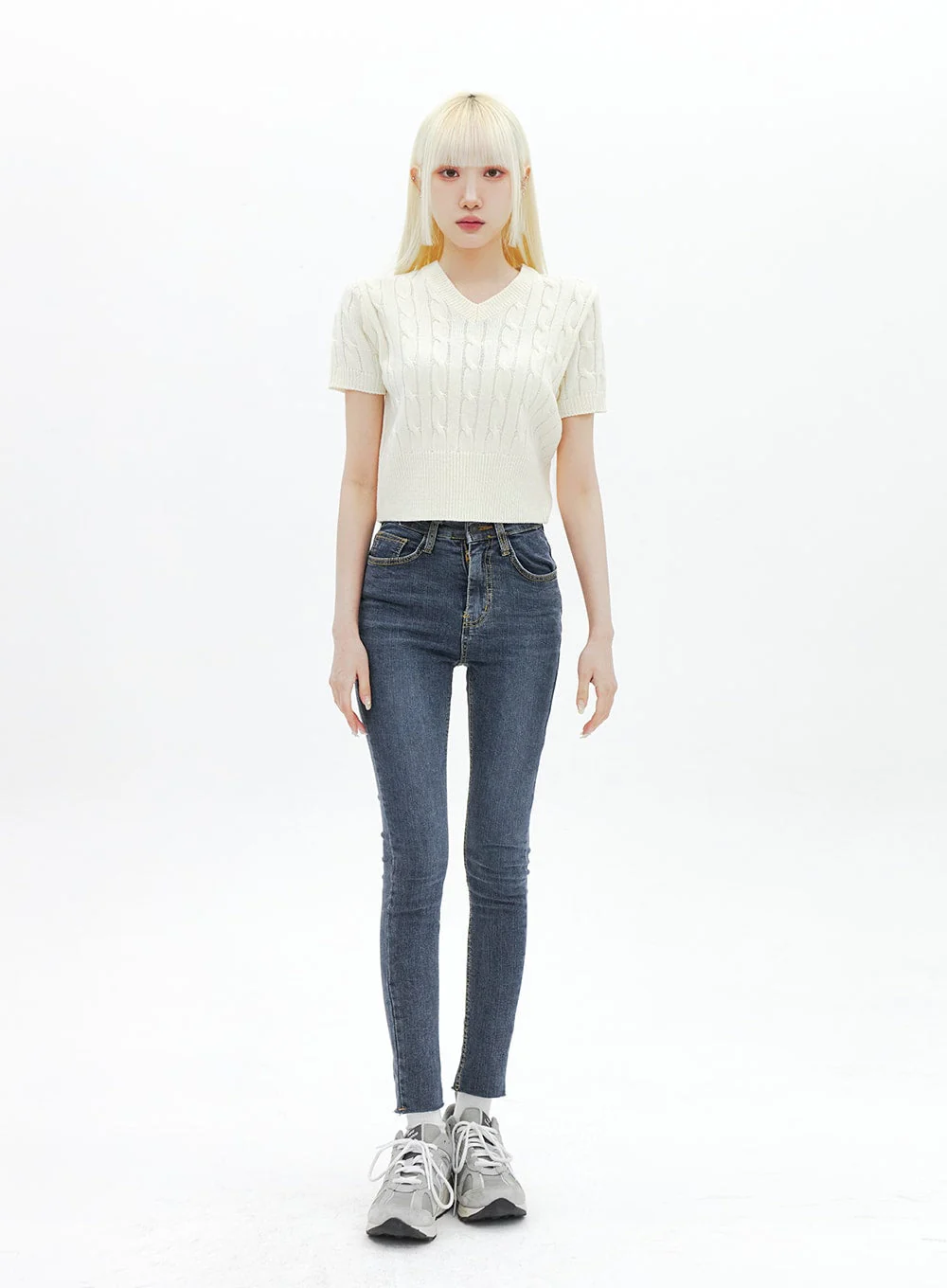 Skinny Ankle Jeans BA321 - Image 5
