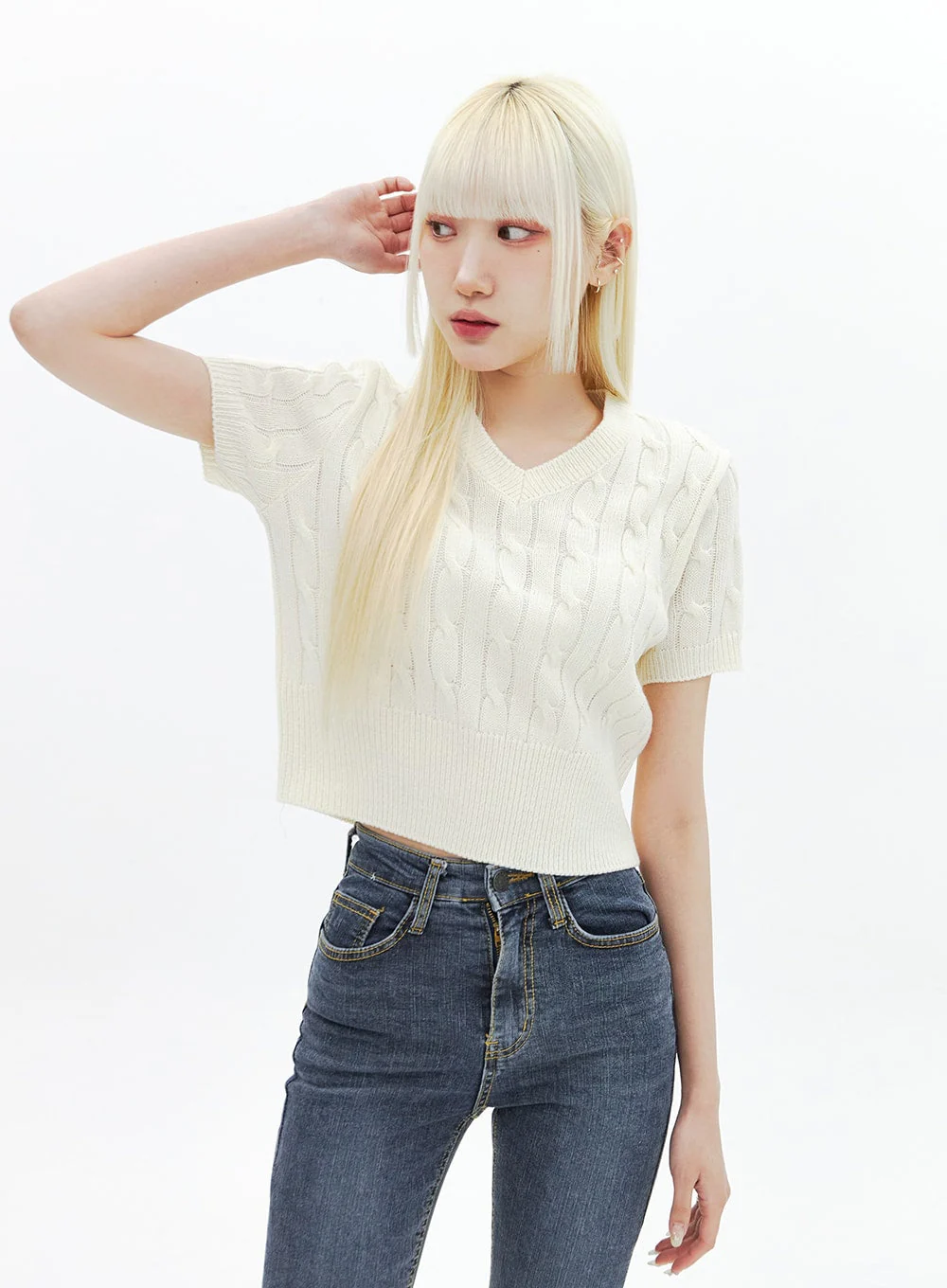 Skinny Ankle Jeans BA321 - Image 9