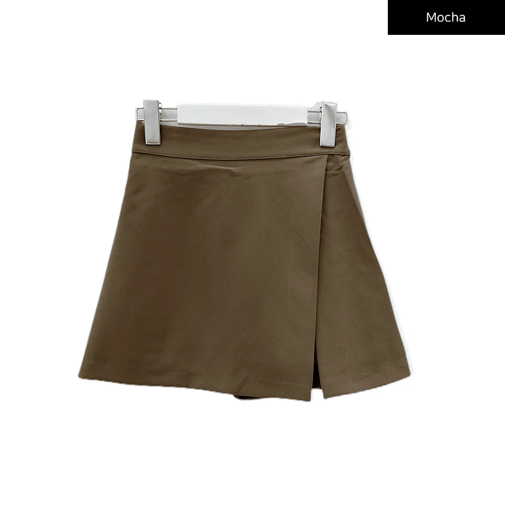 Skort with Front Slit C2701 - Image 19