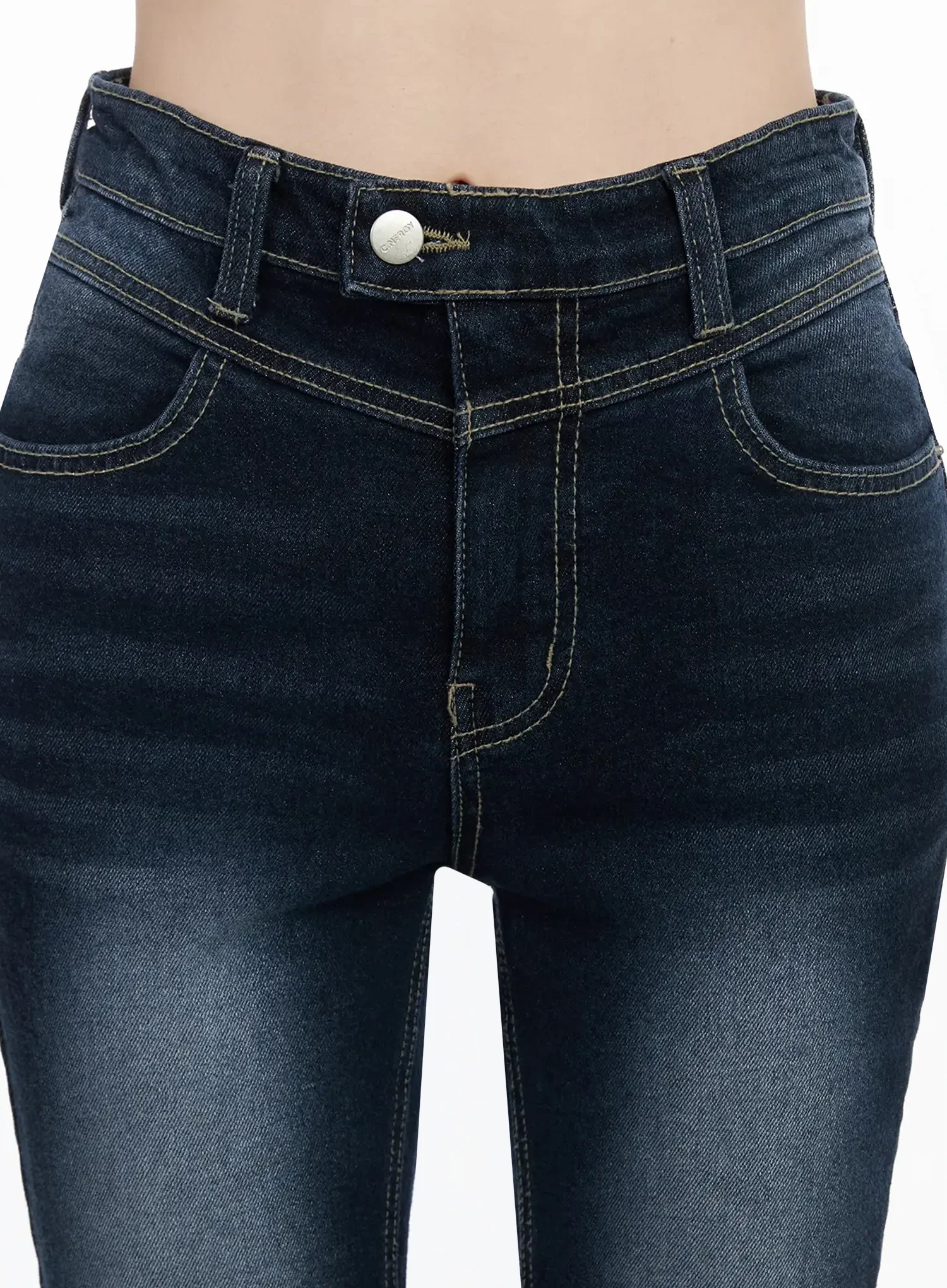 Skylar High-Waist Flare Jeans IY511 - Image 4