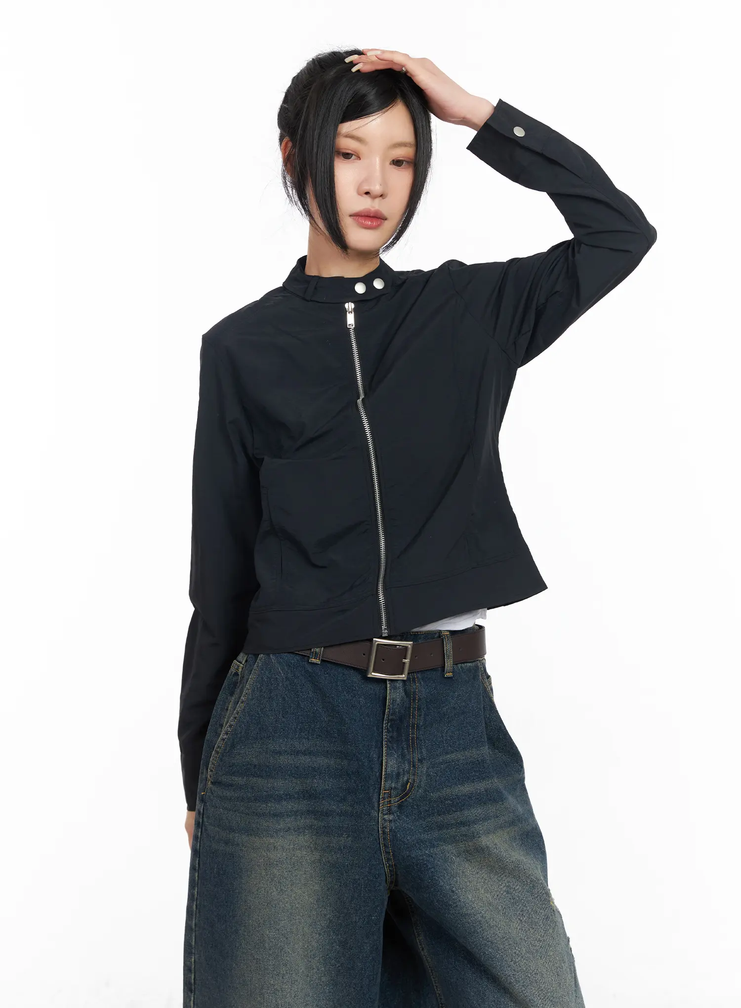 Slim Biker Jacket CM516 - Image 2