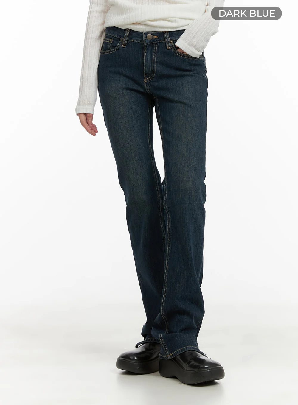 Slim Fit Bootcut Jeans CA418 - Image 6