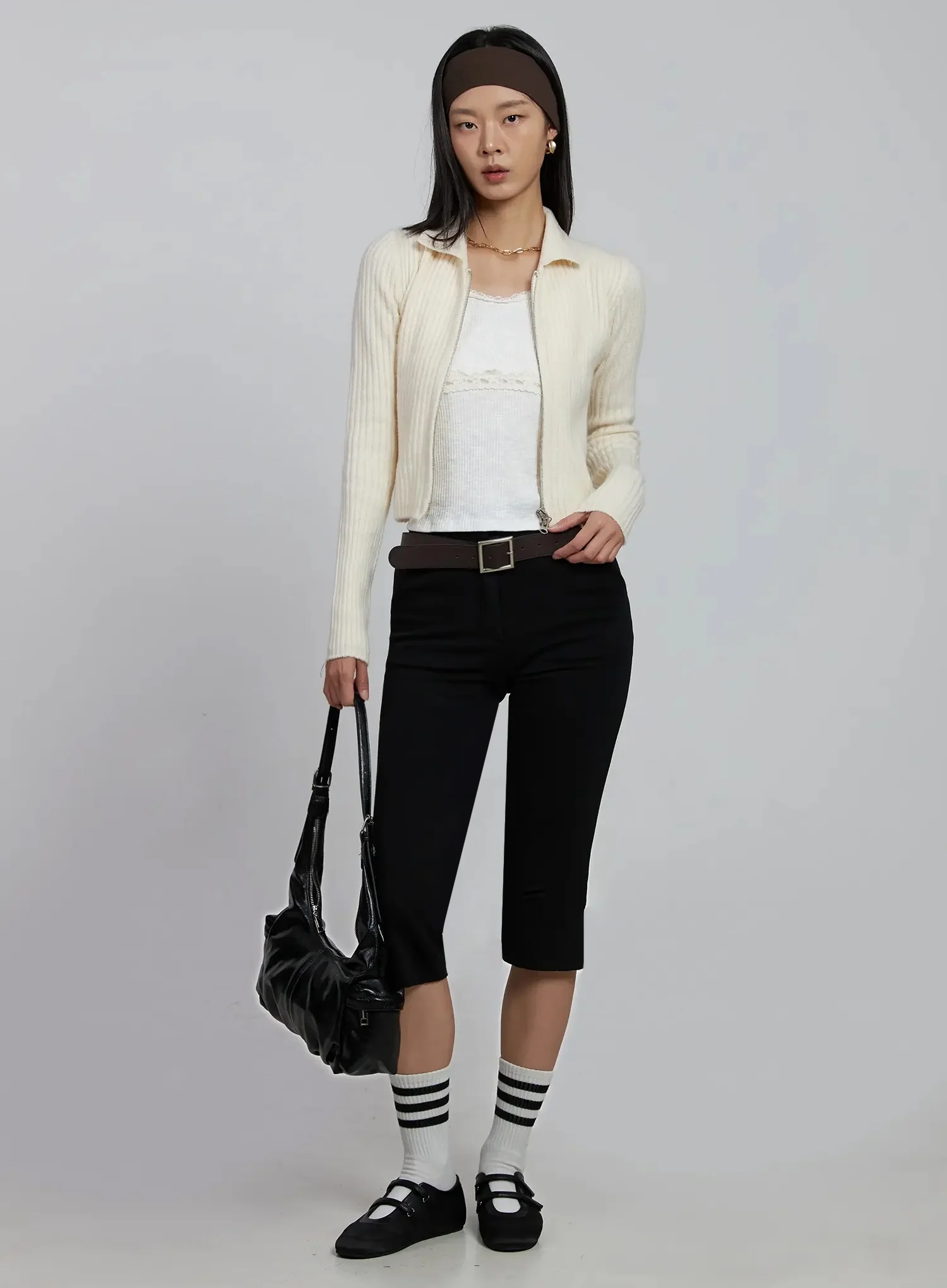 Slim-Fit Capri Pants IM520 - Image 16