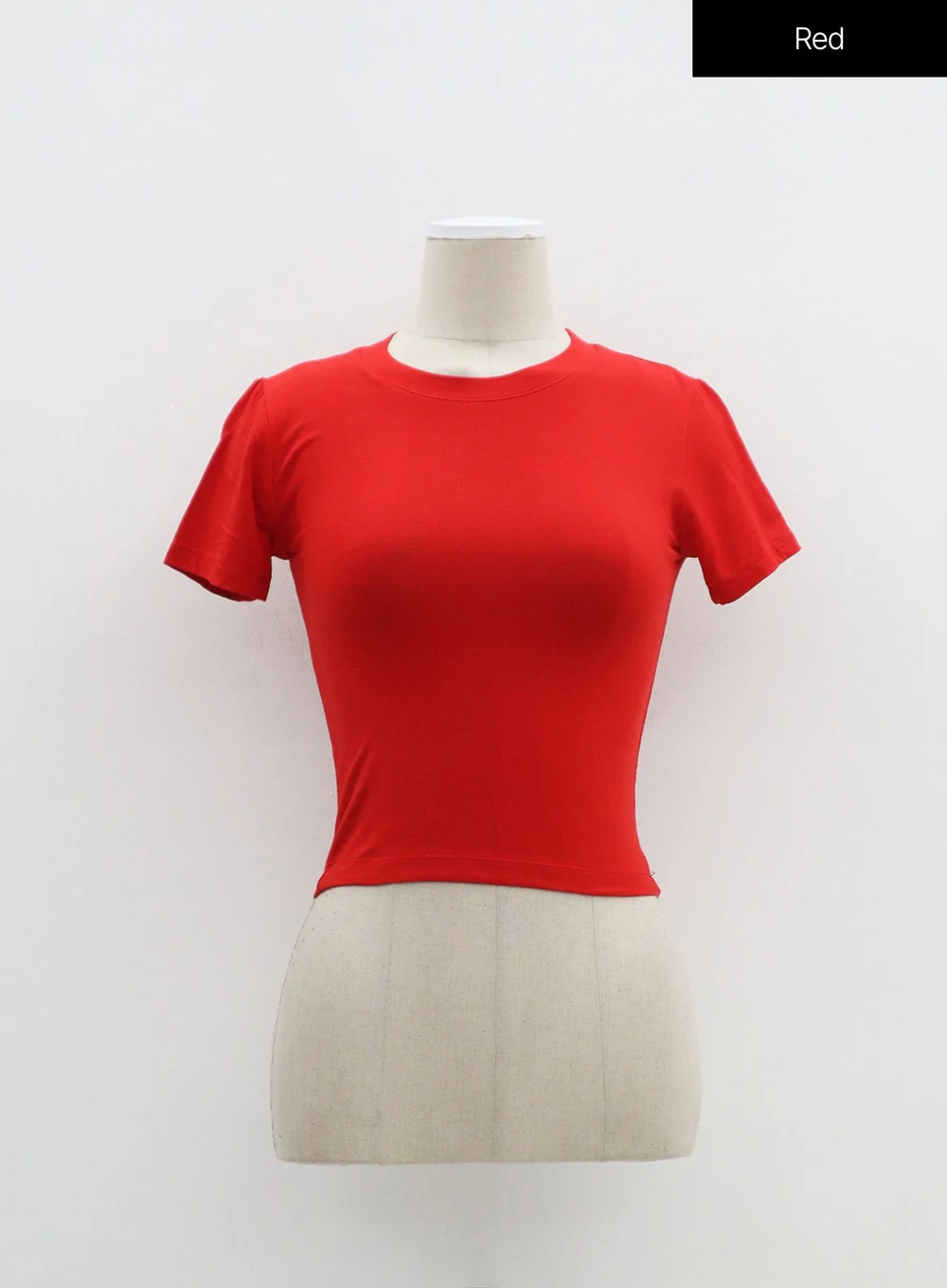 Slim Fit Crop Short Sleeve Tee BM304 - Image 15