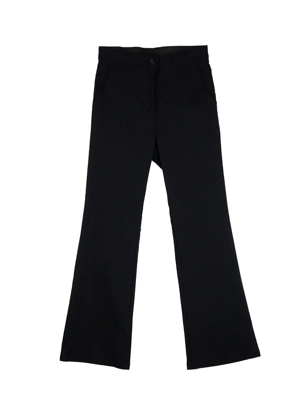 Slim-Fit Flared Slacks IF505 - Image 11
