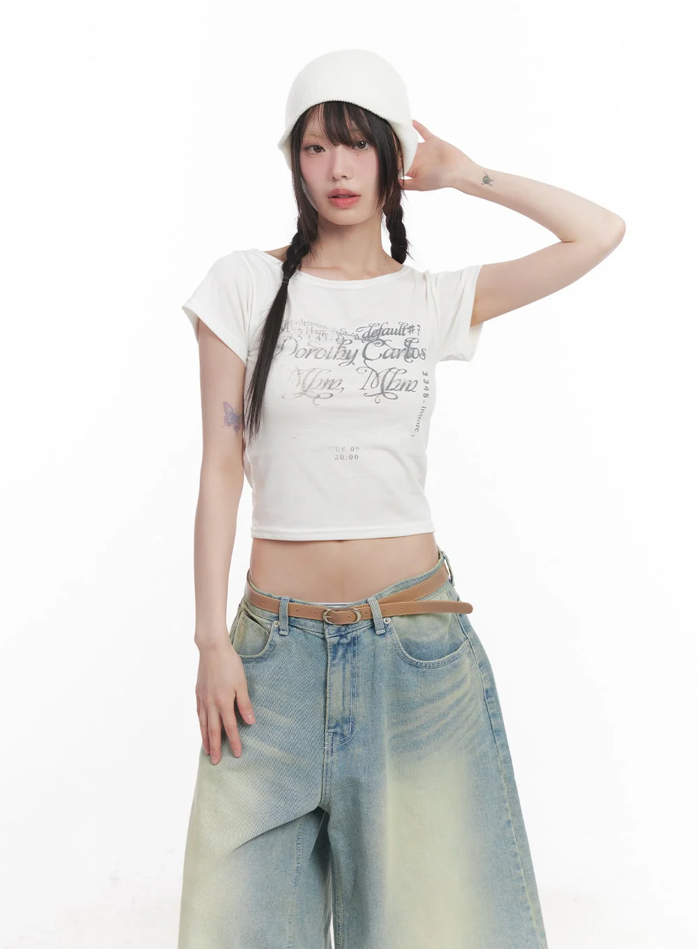 Slim-Fit Graphic Top CU505 - Image 9