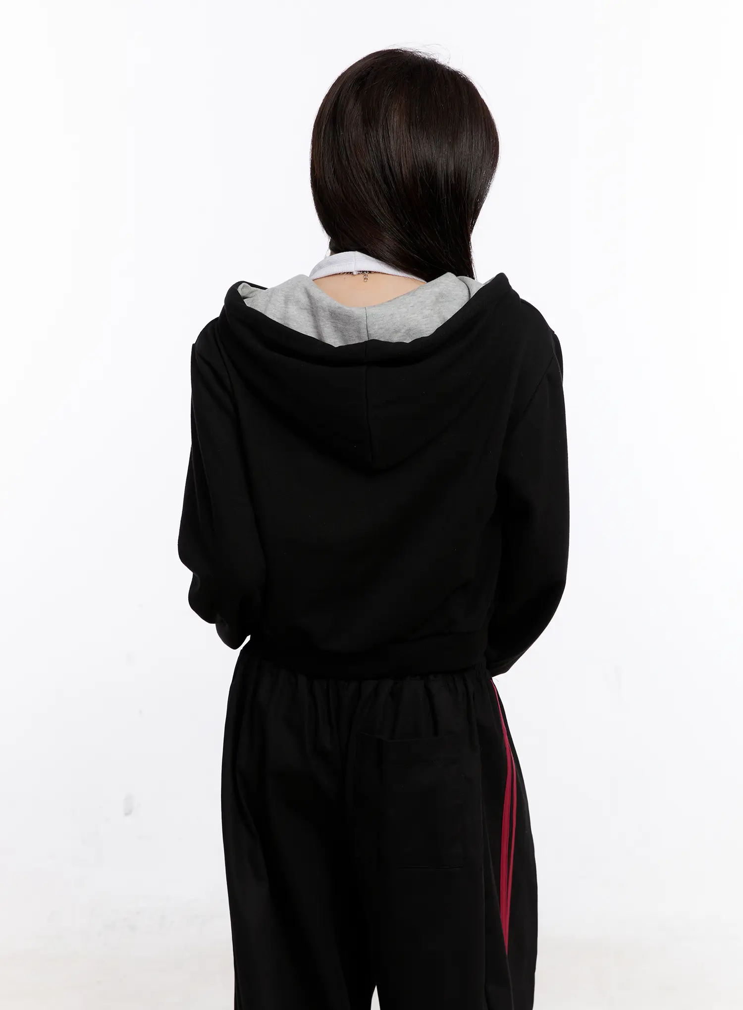 Slim-Fit Graphic Zip Hoodie CO501 - Image 7