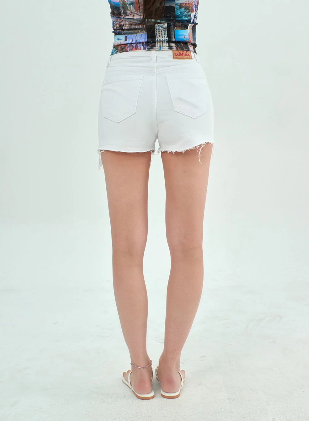 Slim Fit Ripped Shorts BY303 - Image 16