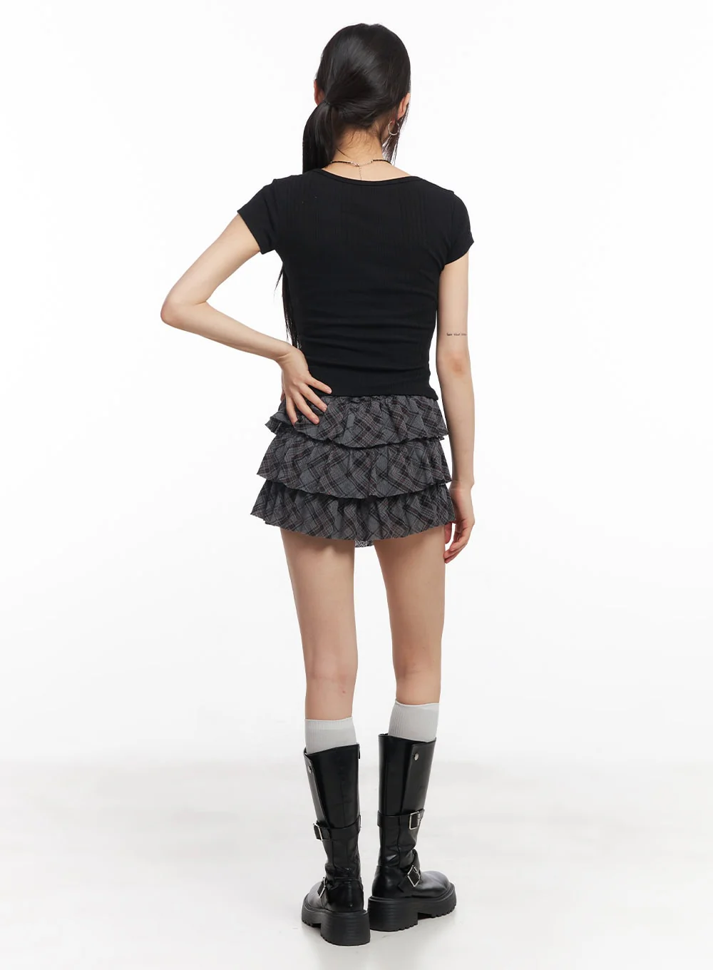 Slim-Fit Short Sleeve Cardigan CY514 - Image 4