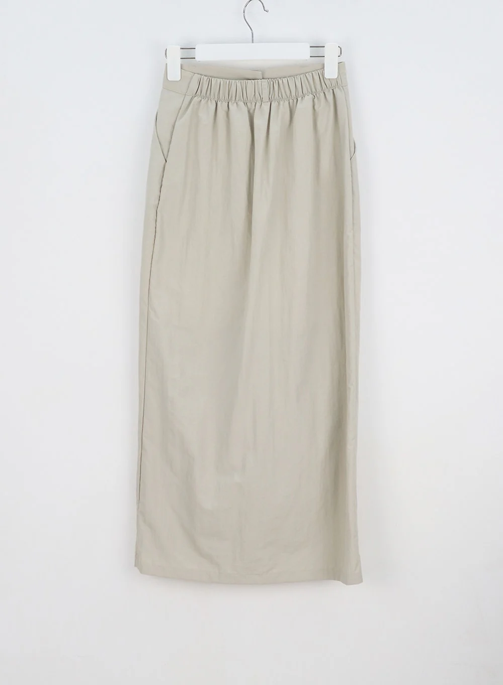 Slit Nylon Maxi Skirt OY310 - Image 12