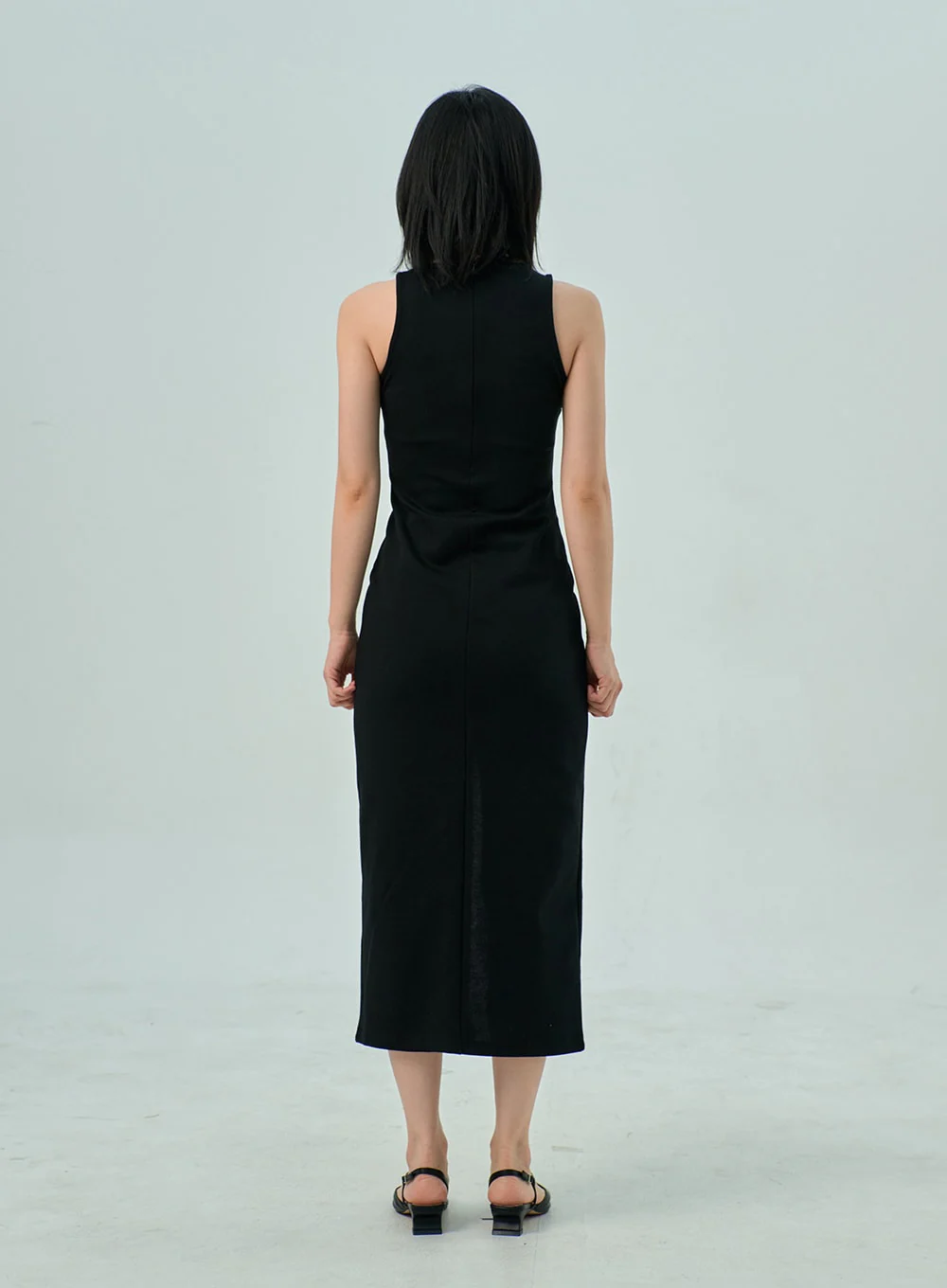 Slit Sleeveless Maxi Dress OY310 - Image 11
