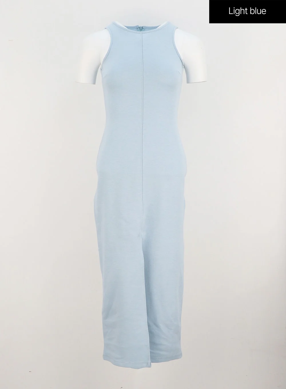 Slit Sleeveless Maxi Dress OY310 - Image 12