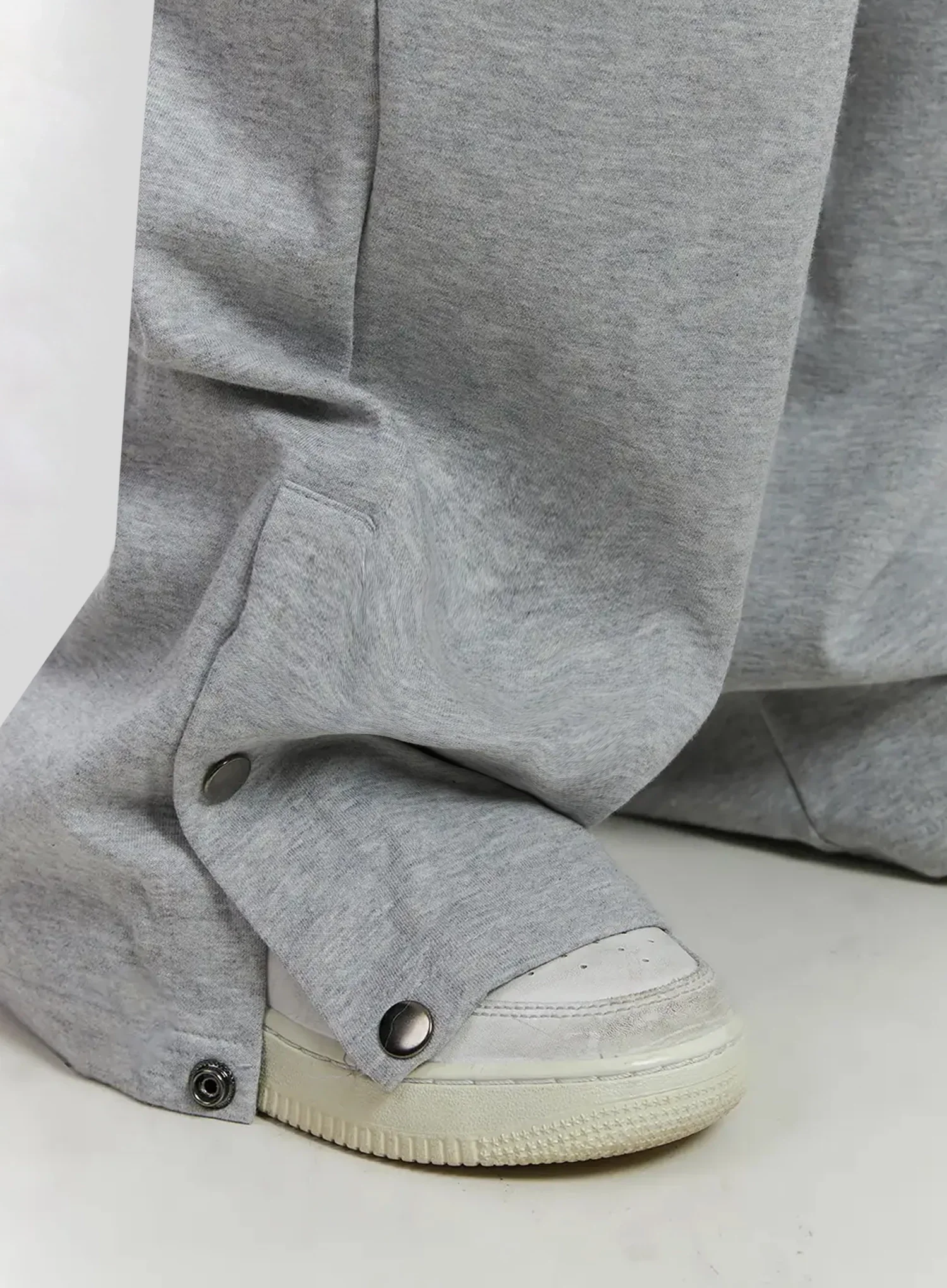 Snap Detail Sweatpants ID503 - Image 2
