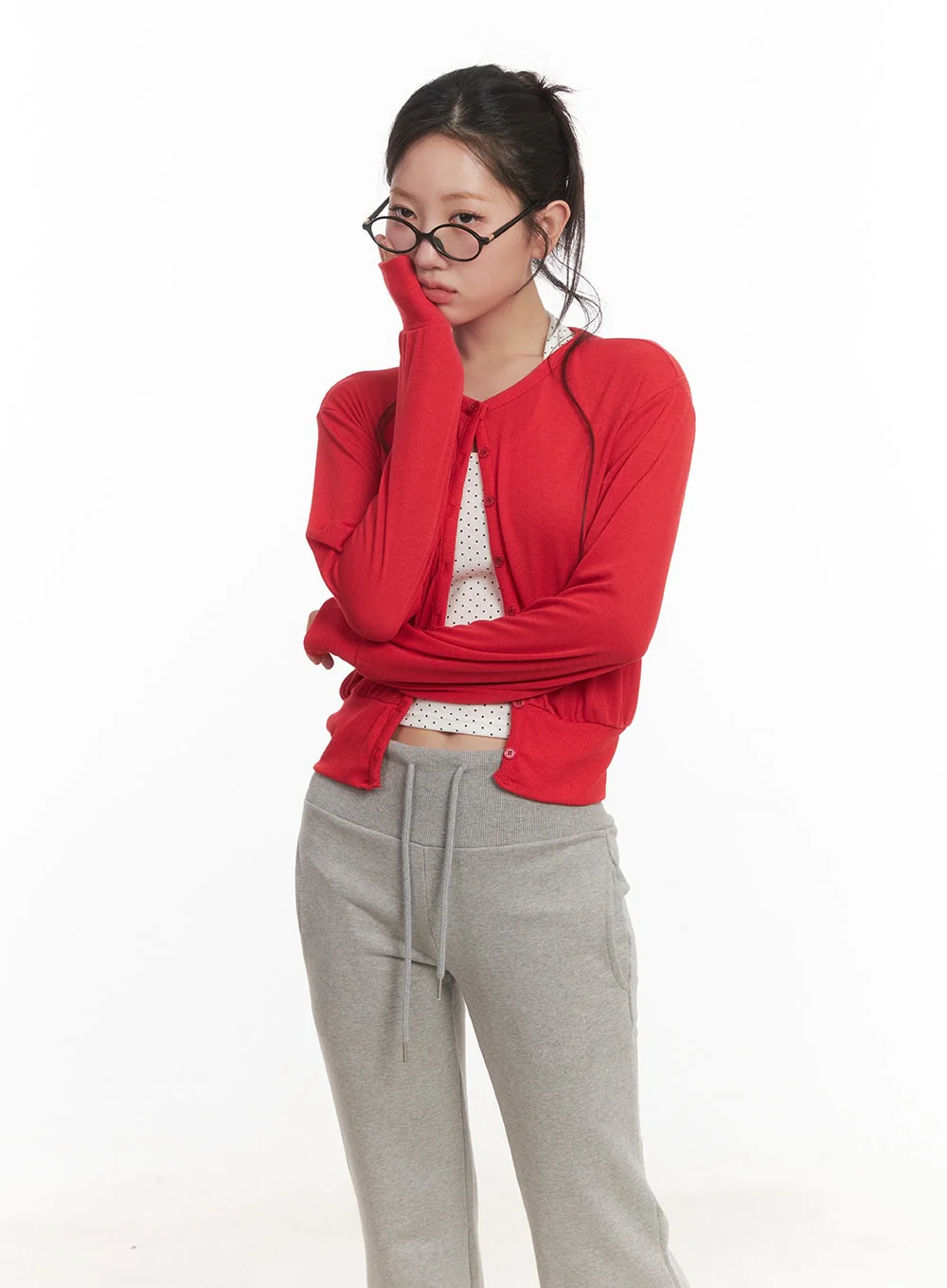 Soft-Touch Basic Cardigan CA525 - Image 8