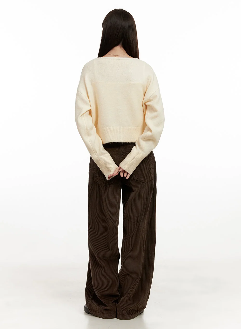 Soft Touch Buttoned Cardigan ON422 - Image 4