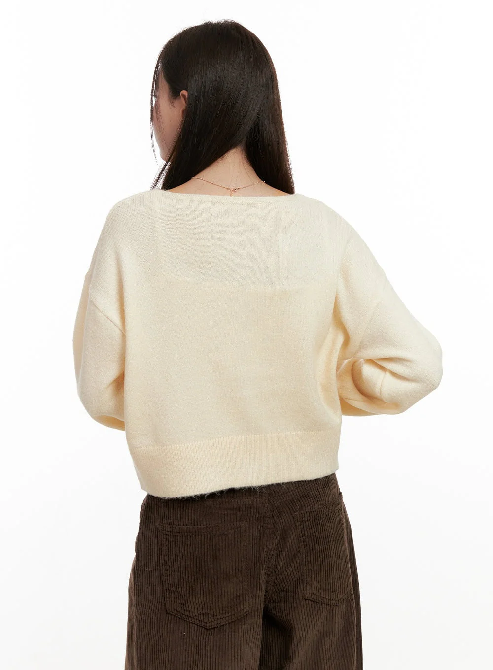 Soft Touch Buttoned Cardigan ON422 - Image 7