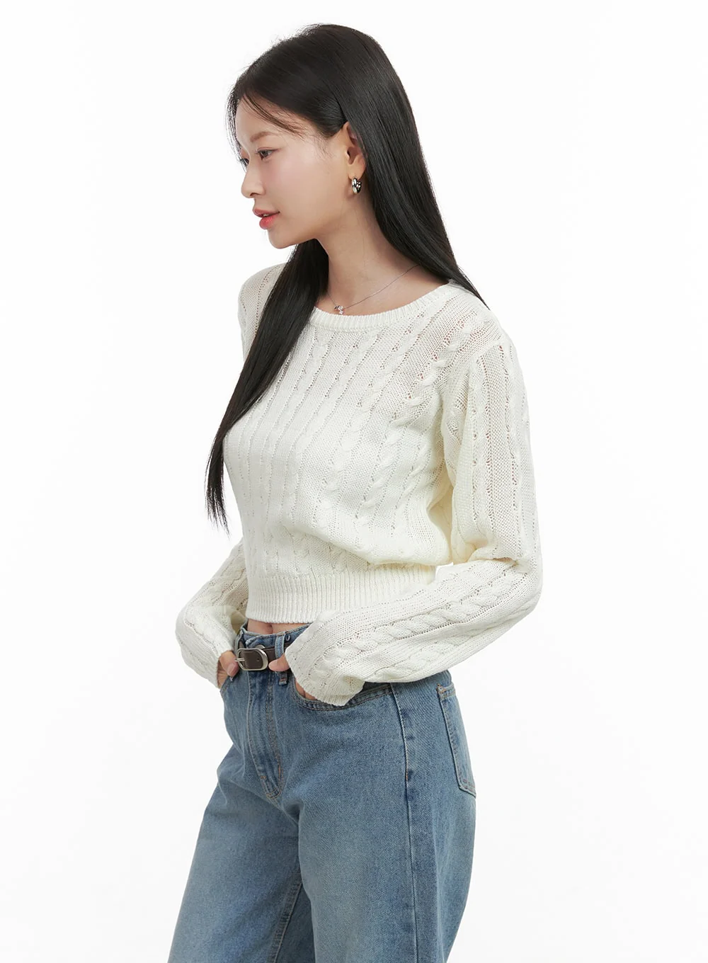 SoftTouch Wool Blend Top OS411 - Image 5