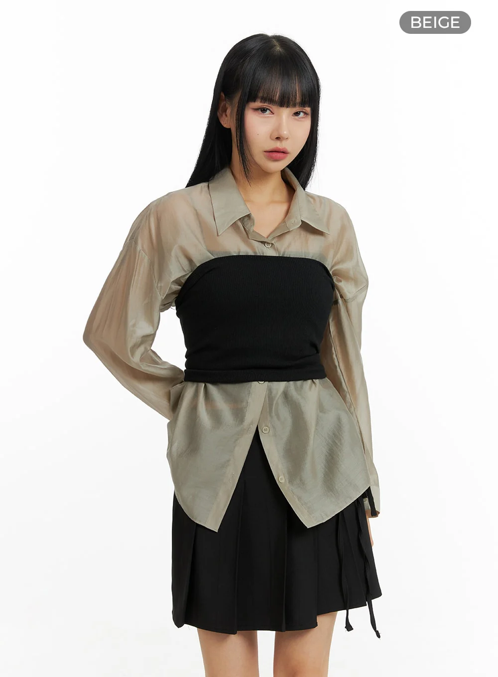 Solid Chiffon Blouse CM406 - Image 5