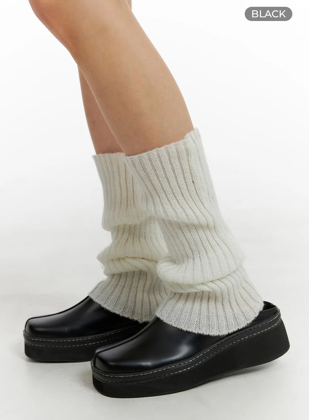 Solid Chunky Heels CM406 - Image 6