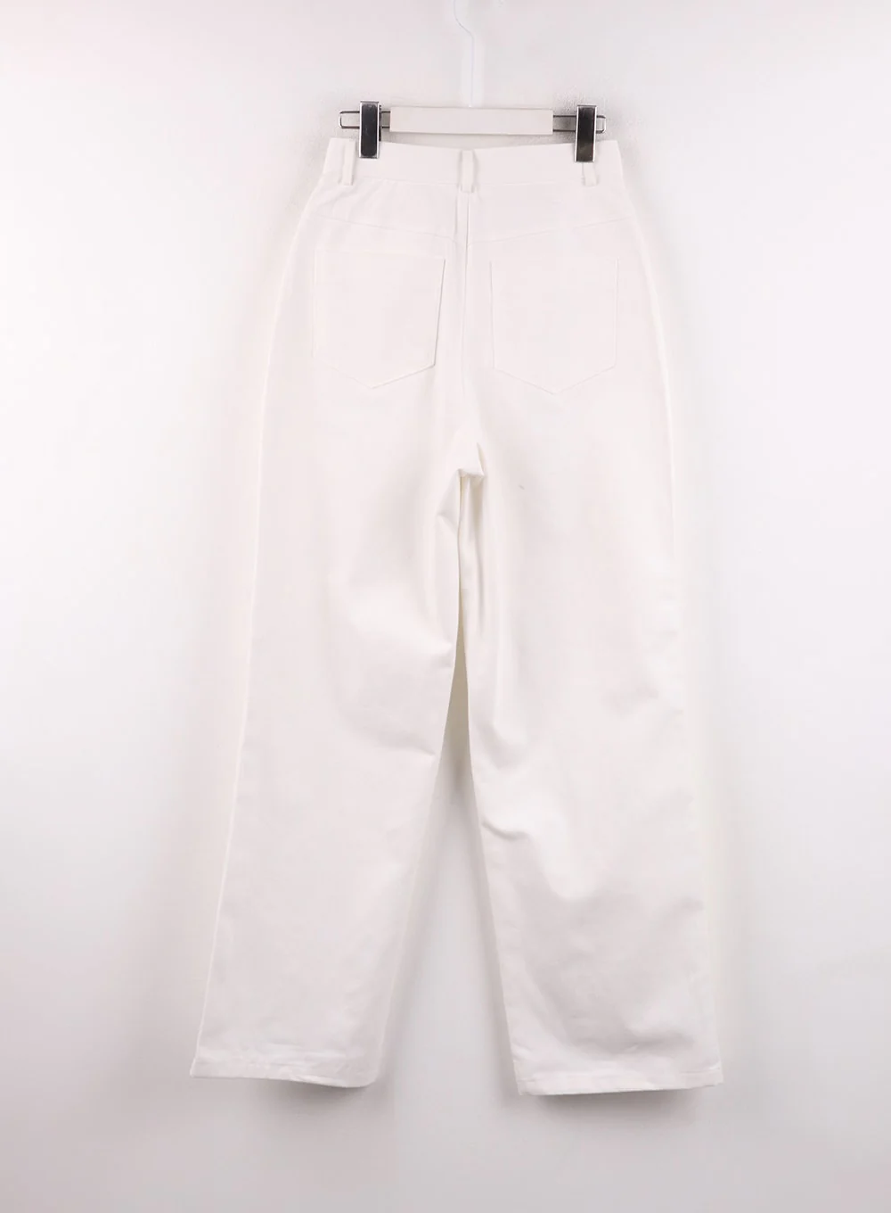 Solid Cotton Straight Pants CF401 - Image 10