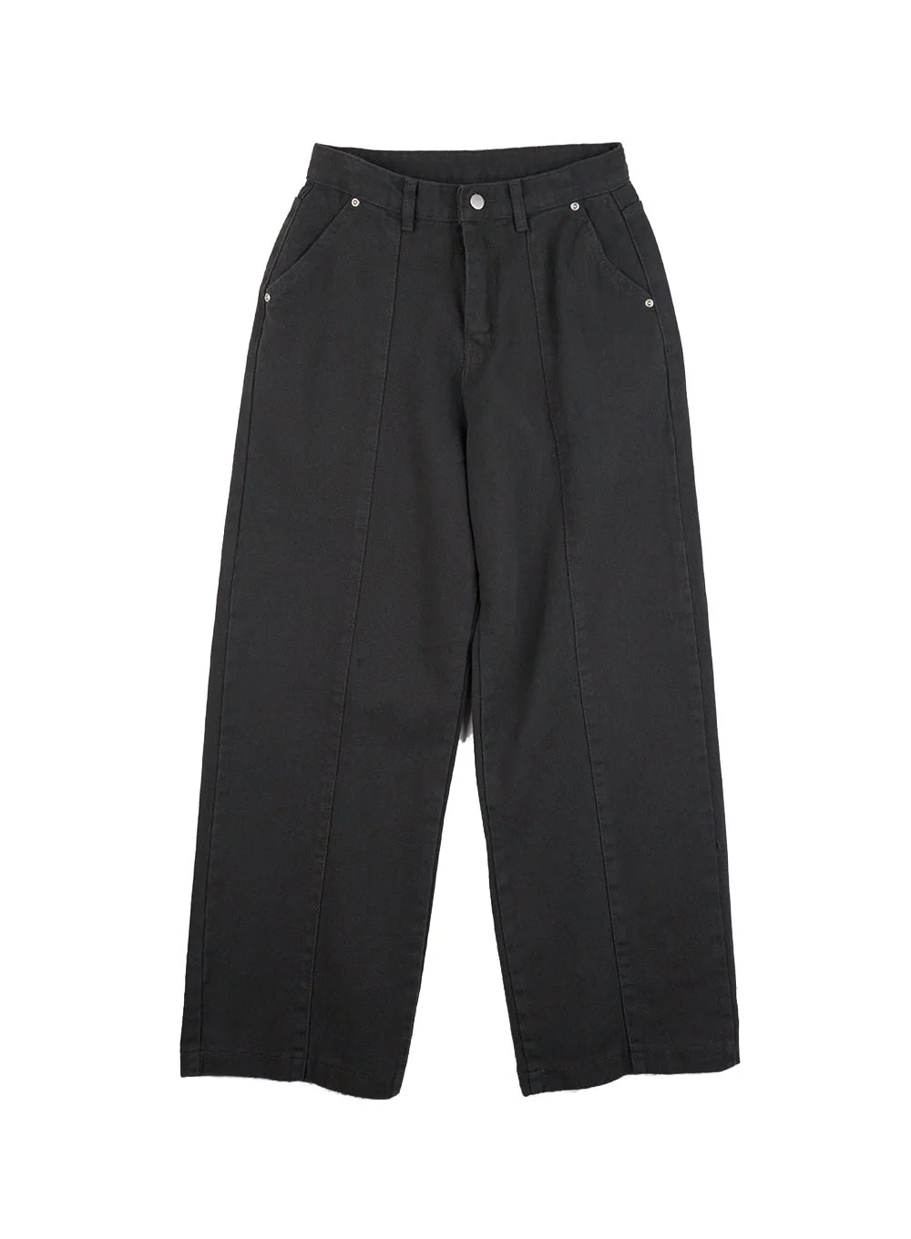 Solid Cotton Wide Leg Pants CN408 - Image 9