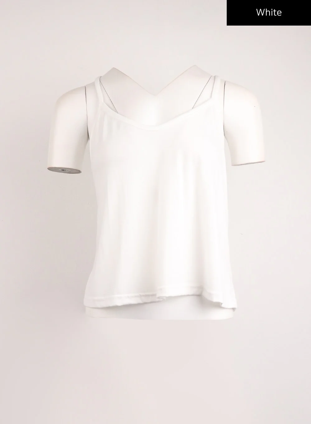 Solid V-Neck Cami Top IJ411 - Image 11