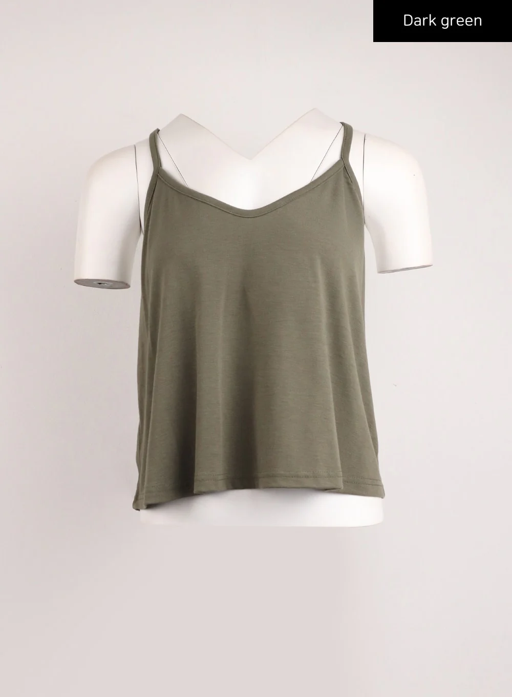 Solid V-Neck Cami Top IJ411 - Image 12