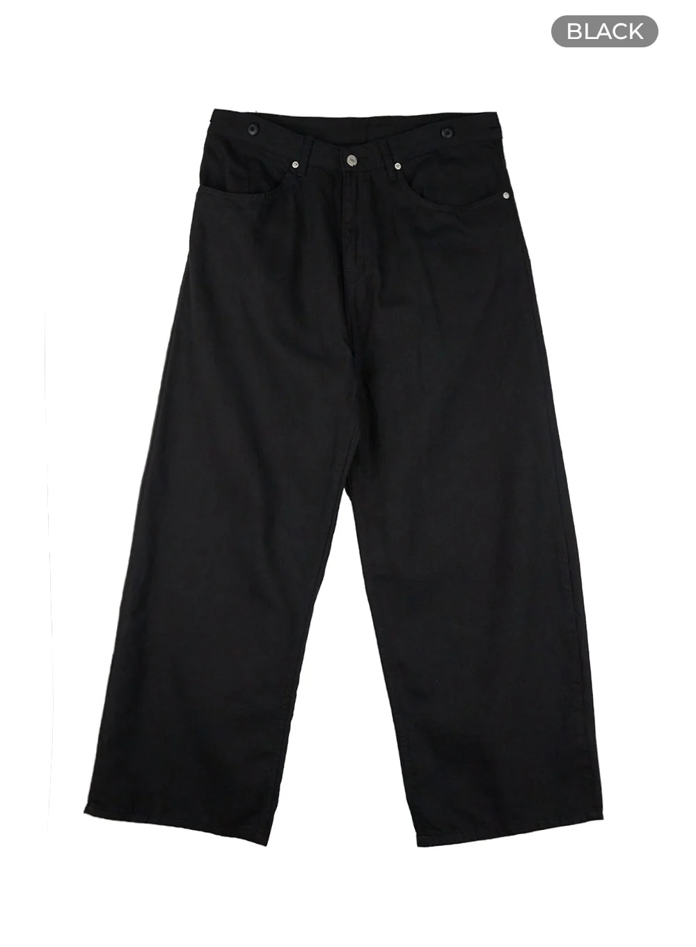 Solid Wide Leg Pants IL419 - Image 8