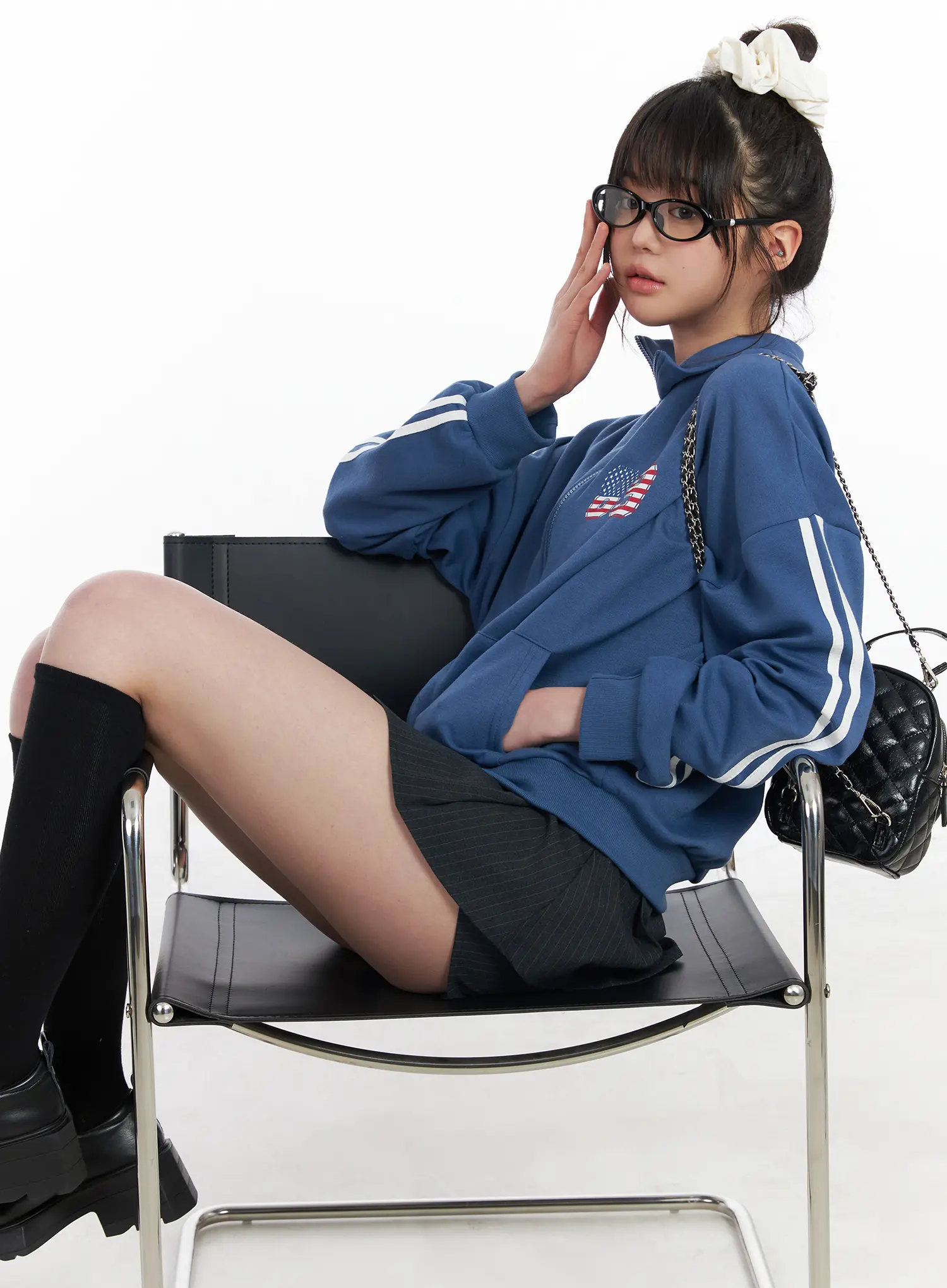 Sporty Graphic Track Jacket CM512