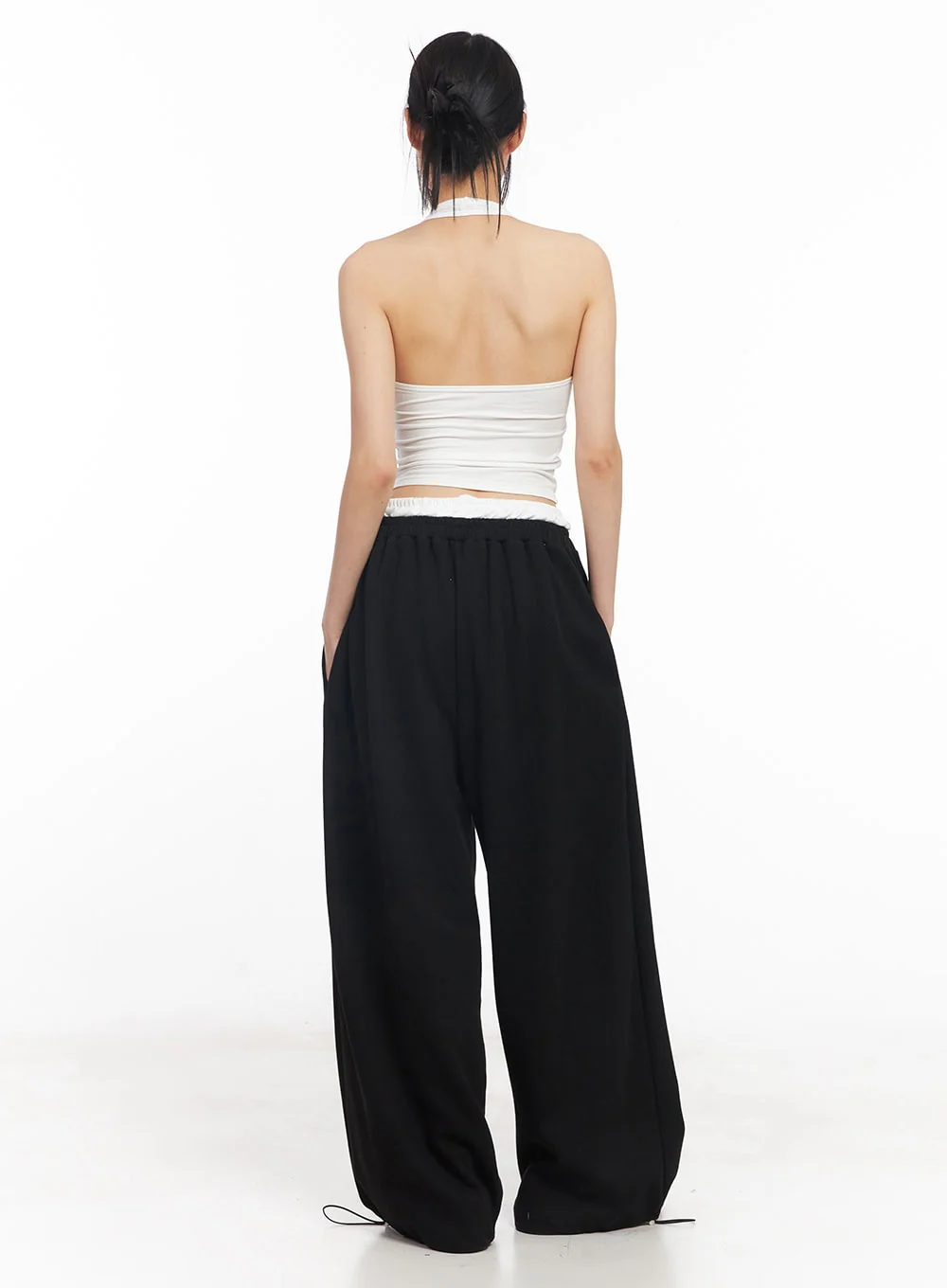 Sporty Layered Sweatpants CY528 - Image 7