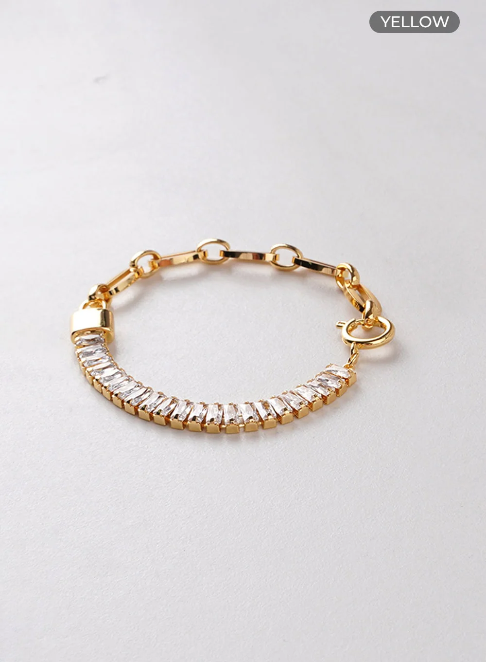 Square Cubic Chain Bracelet IL411 - Image 6