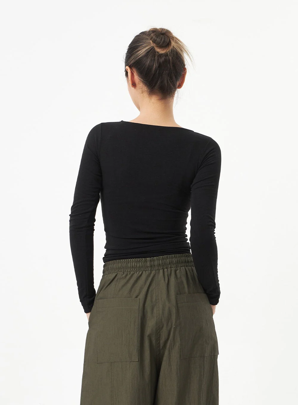 Square Neck Cropped Top CA318 - Image 6