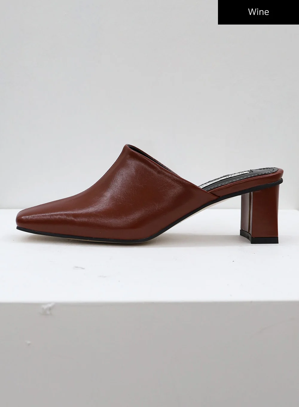 Square Toe Heeled Mules CJ27 - Image 8