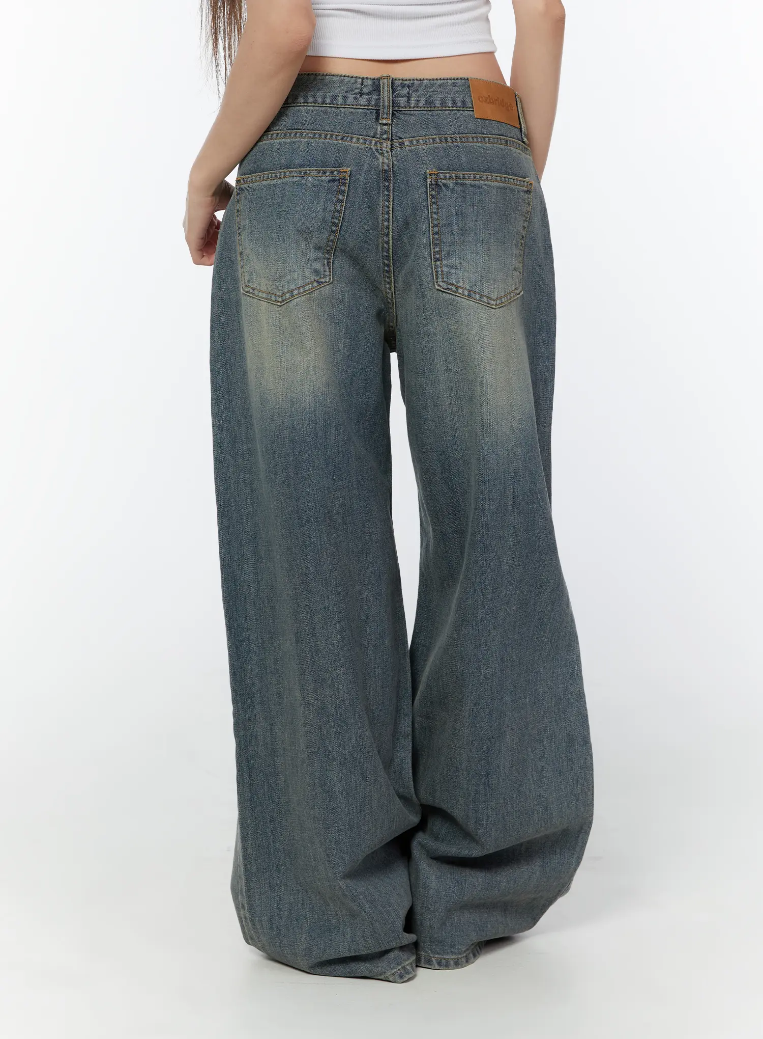 Stacy Vintage Wide Leg Jeans CY518 - Image 4