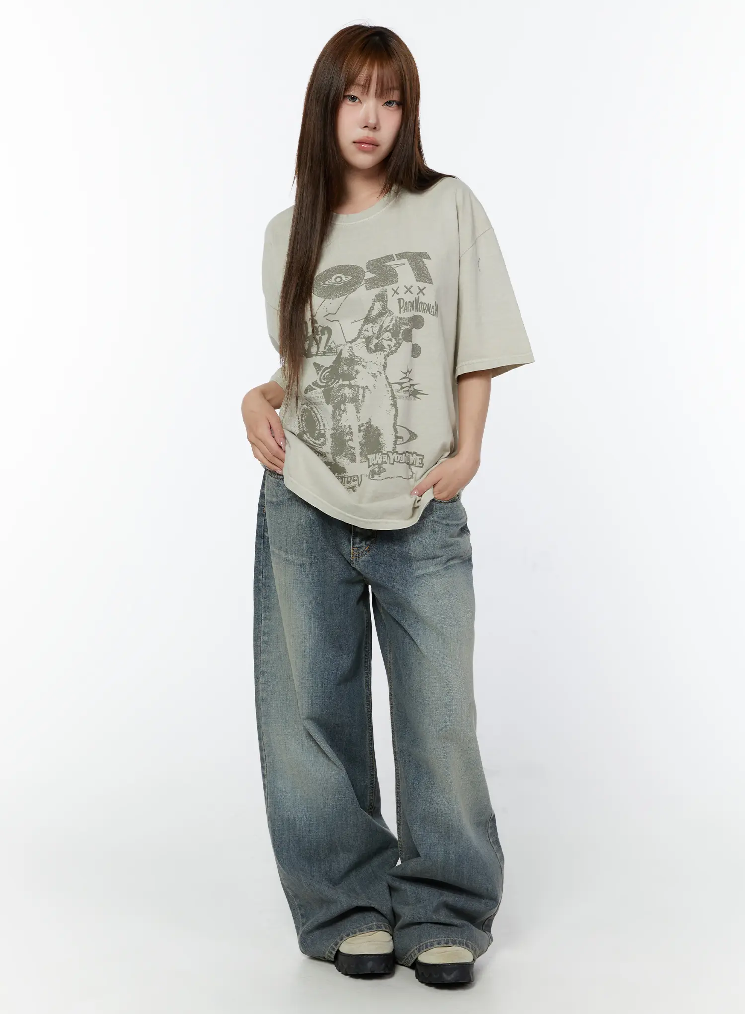 Stacy Vintage Wide Leg Jeans CY518 - Image 5