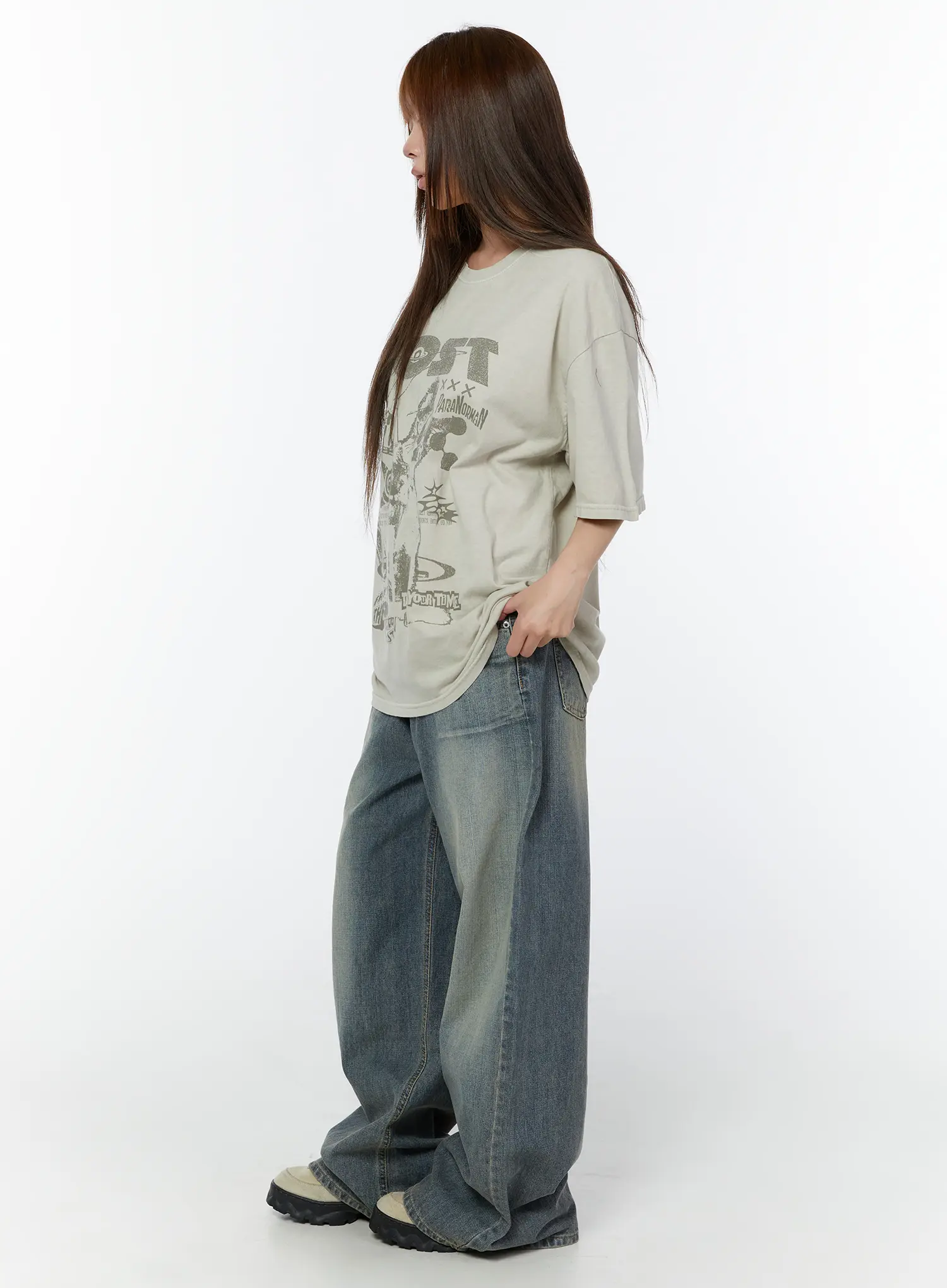 Stacy Vintage Wide Leg Jeans CY518 - Image 6