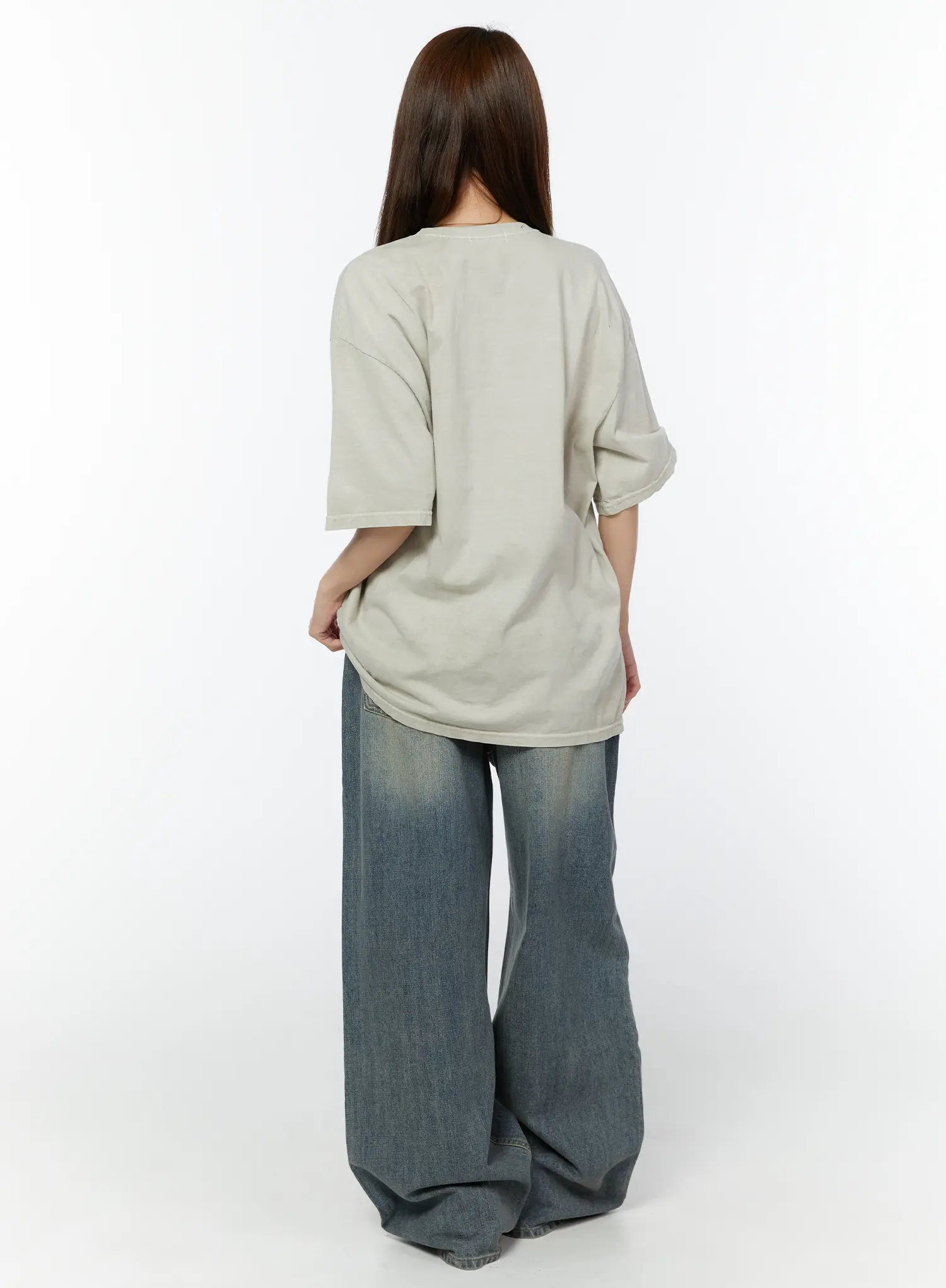 Stacy Vintage Wide Leg Jeans CY518 - Image 7