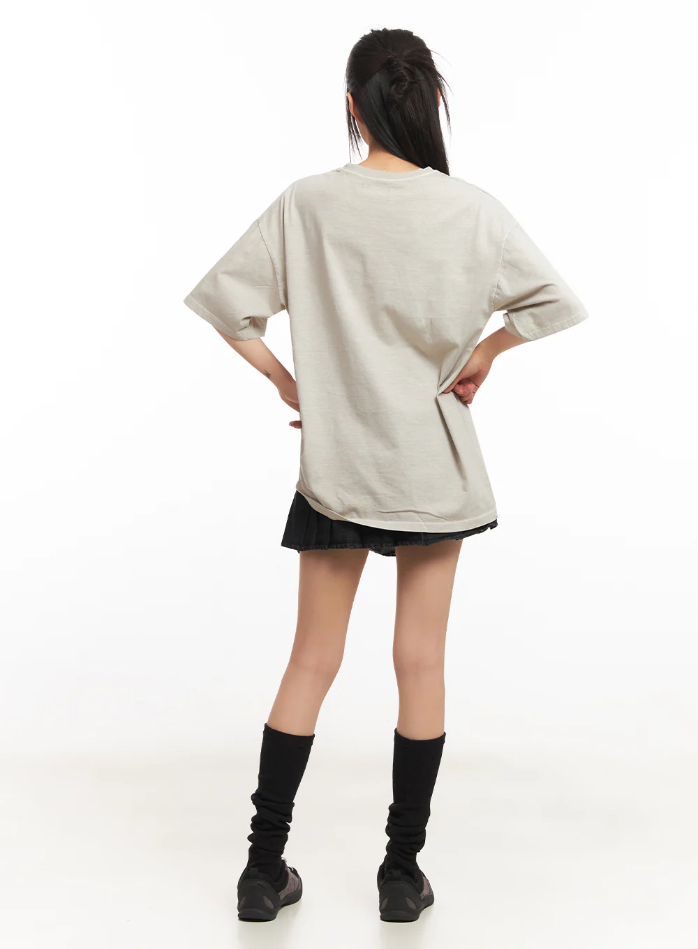 Star Graphic Cotton T-Shirt IY502 - Image 13