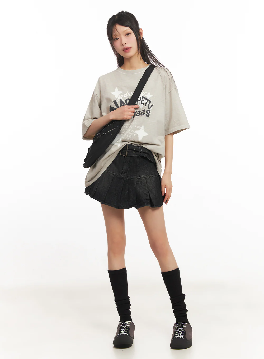 Star Graphic Cotton T-Shirt IY502 - Image 3