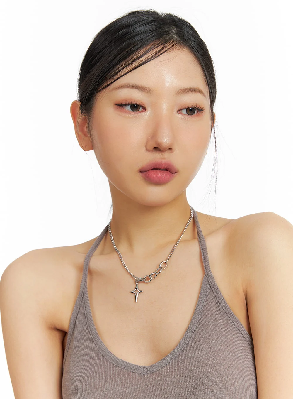 Star Pendant Chain Necklace CF420 - Image 3