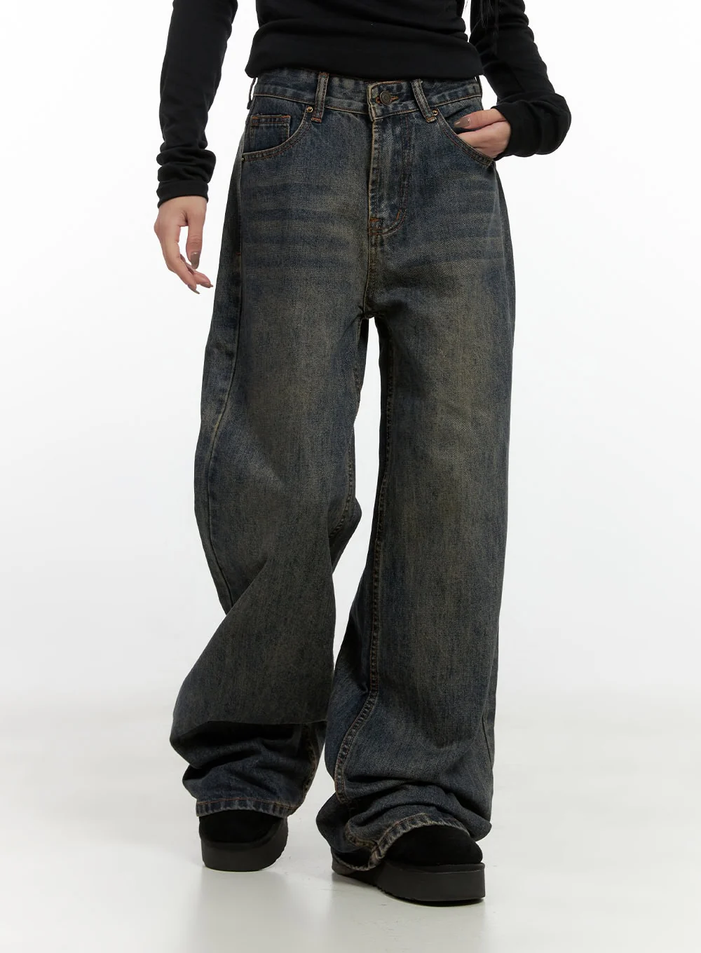 Stella VintageVibe Cotton Baggy Jeans CN411 - Image 6