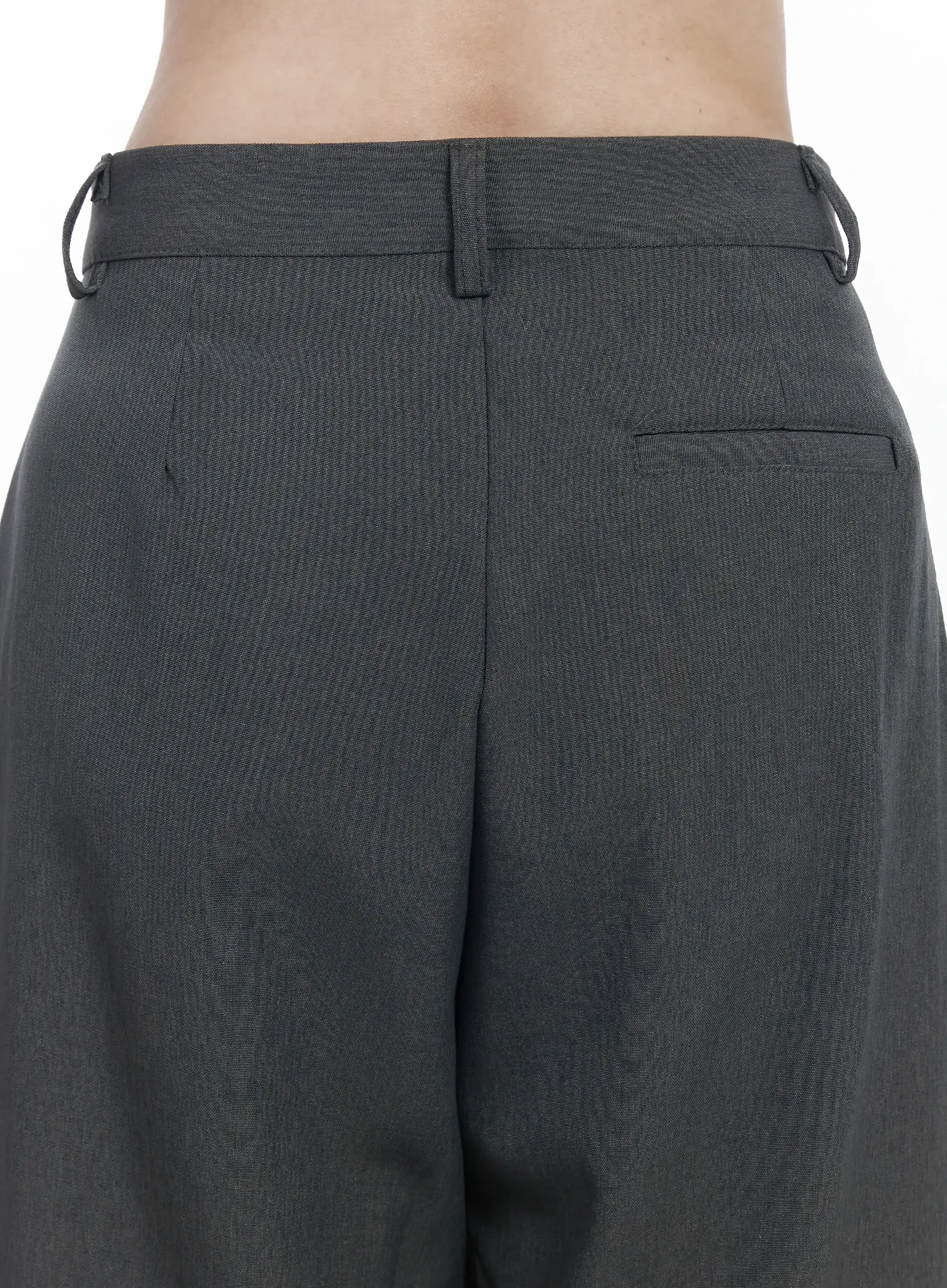 Straight Fit Wide Slacks IF525 - Image 8
