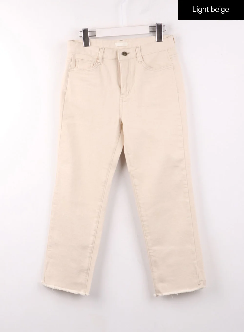 Straight Leg Cotton Pants OF405 - Image 10