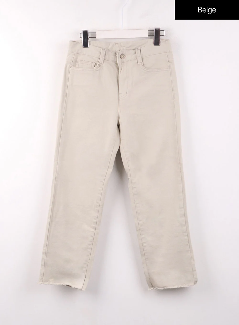 Straight Leg Cotton Pants OF405 - Image 11